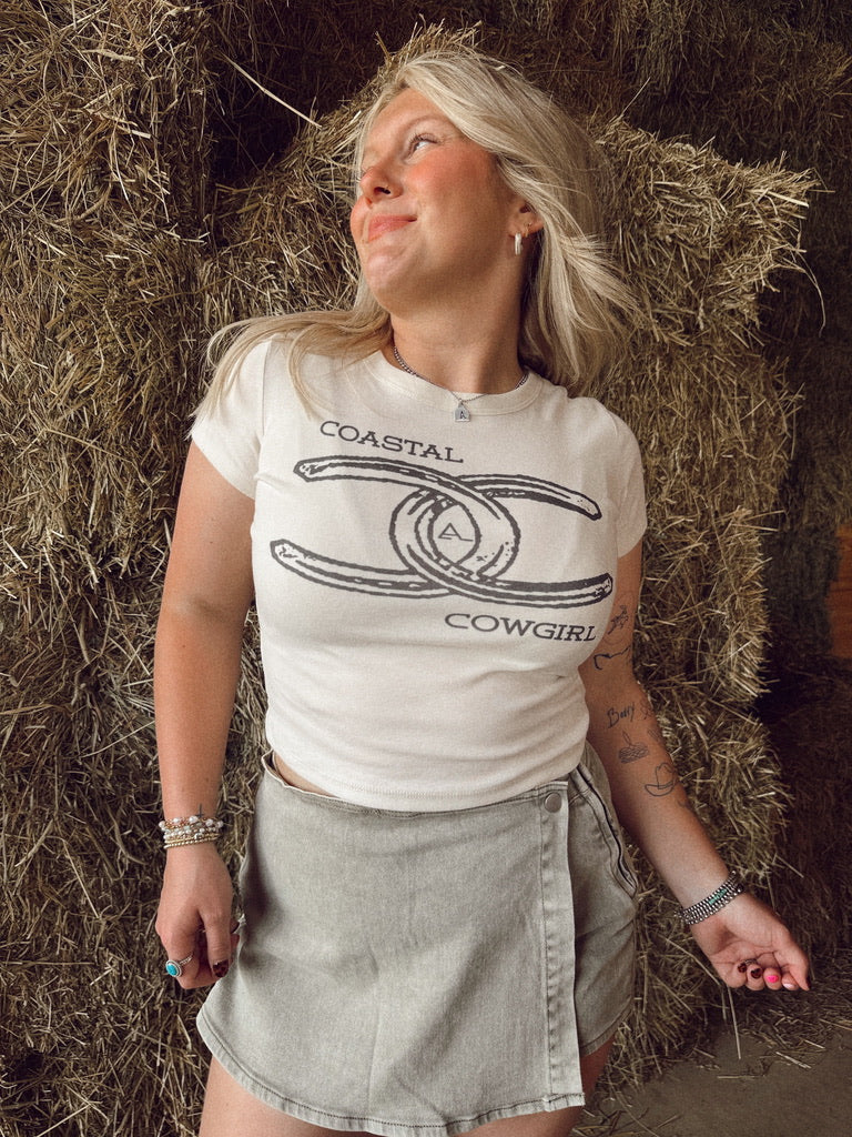 COASTAL COWGIRL BABY TEE
