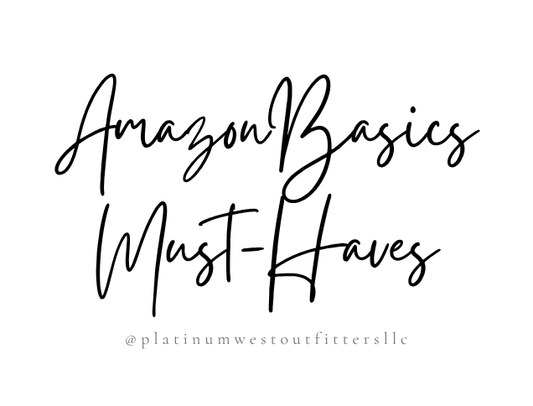 Amazon Basics: Must Have Simple Everyday Items