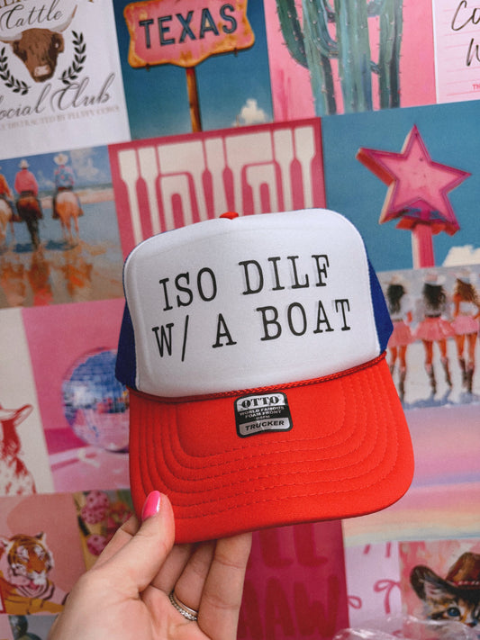 ISO DILF W/ A BOAT