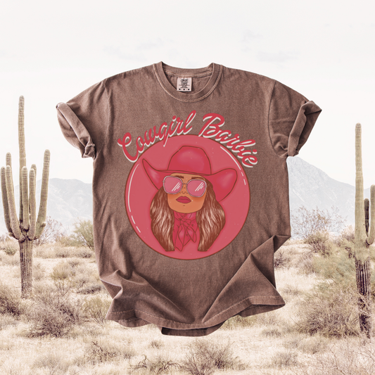 Cowgirl Barbie tee