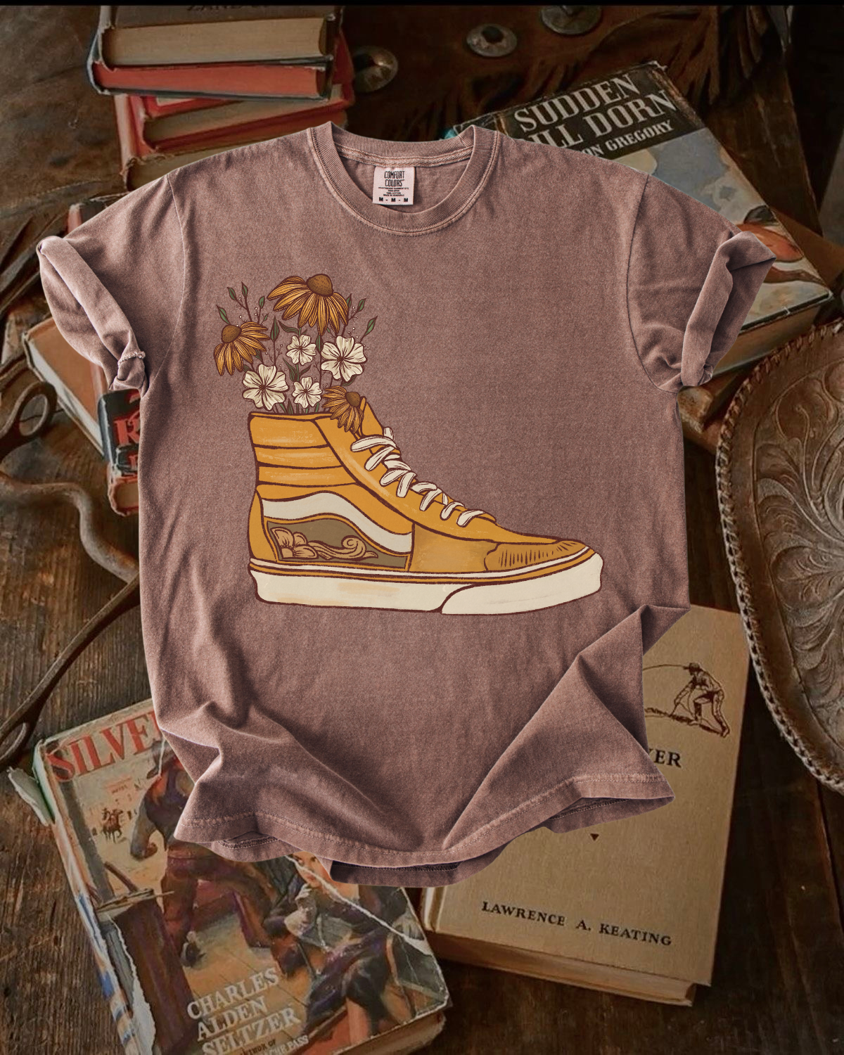 Floral Off the wall tee