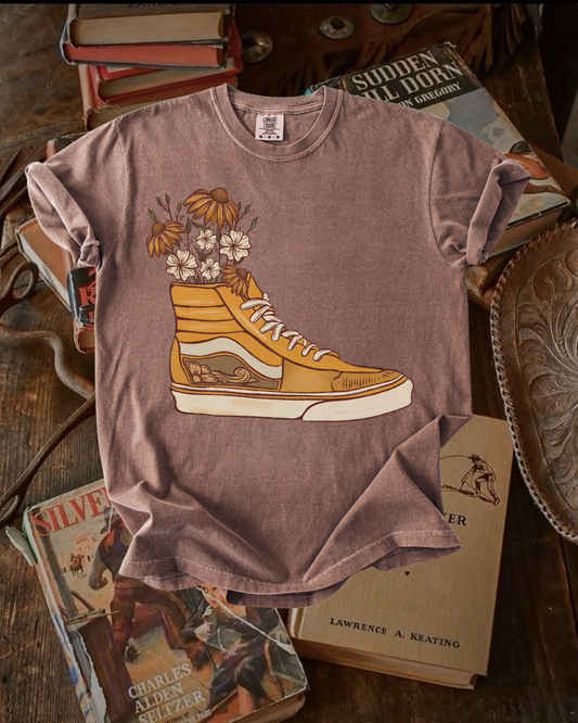 Floral Off the wall tee